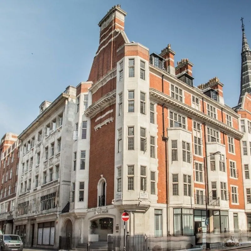 Audley House, 
12-12A Margaret Street,
Fitzrovia