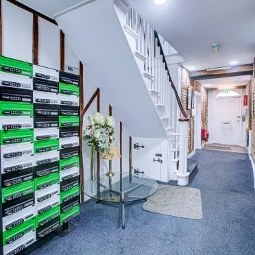 Three Gables,
Corner Hall