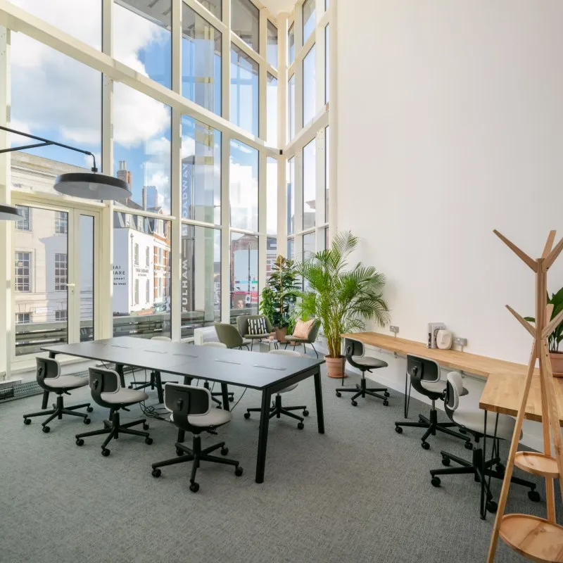 Fulham Works, 
Fulham Broadway Centre, 
Fulham Road